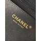 Replica Borsa  1:1 a fiocco Chanel 25K Pelle di vitello AS5851 Nero