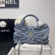 Replica Bora Pari a fiocco Chanel 25K Denim lavato AS5851 Nero Imitazioni Replica Bora Pari a fiocco Chanel 25K Denim lavato AS5851 Nero