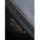 Replica Borse  Sweet Flap Chanel 24K Pelle di vacchetta oliata e cerata AS5145 Nero