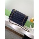 Replica Borsa Sweet Flap Chanel 24K Pelle di vacchetta oliata e cerata AS5145 Blu Imitazioni Replica Borsa Sweet Flap Chanel 24K Pelle di vacchetta oliata e cerata AS5145 Blu