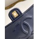 Replica Borsa Sweet Flap Chanel 24K Pelle di vacchetta oliata e cerata AS5145 Blu Imitazioni Replica Borsa Sweet Flap Chanel 24K Pelle di vacchetta oliata e cerata AS5145 Blu