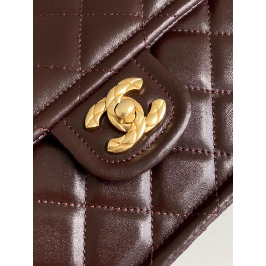 Replica Borsa Chanel Sweet Flap 24K Pelle di vacchetta oliata e cerata AS5145 Borgogna Imitazioni Replica Borsa Chanel Sweet Flap 24K Pelle di vacchetta oliata e cerata AS5145 Borgogna