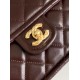Replica Borsa Chanel Sweet Flap 24K Pelle di vacchetta oliata e cerata AS5145 Borgogna Imitazioni Replica Borsa Chanel Sweet Flap 24K Pelle di vacchetta oliata e cerata AS5145 Borgogna