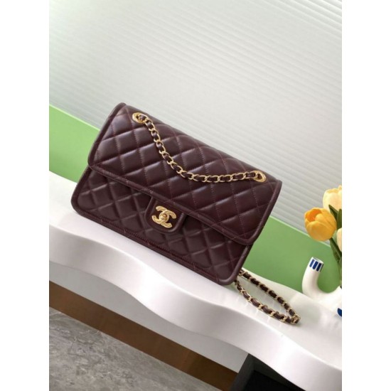 Replica Borsa Chanel Sweet Flap 24K Pelle di vacchetta oliata e cerata AS5145 Borgogna Imitazioni Replica Borsa Chanel Sweet Flap 24K Pelle di vacchetta oliata e cerata AS5145 Borgogna