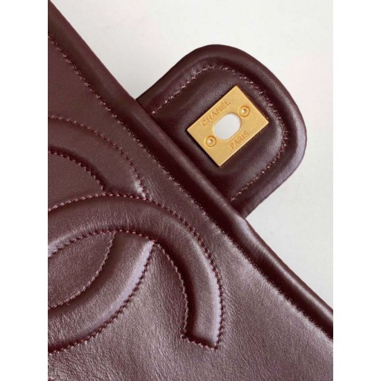 Replica Borsa Chanel Sweet Flap 24K Pelle di vacchetta oliata e cerata AS5145 Borgogna Imitazioni Replica Borsa Chanel Sweet Flap 24K Pelle di vacchetta oliata e cerata AS5145 Borgogna