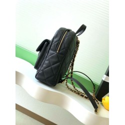 Zaino Chanel 25K Pelle di vitello granata AS5793 Nero Zaino Chanel 25K Pelle di vitello granata AS5793 Nero