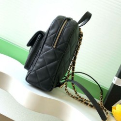 Replica Zaino Chanel 25K Pelle di vitello granata AS5793 Nero Imitazioni Replica Zaino Chanel 25K Pelle di vitello granata AS5793 Nero