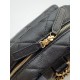 Replica Zaino Chanel 25K Pelle di vitello granata AS5793 Nero Imitazioni Replica Zaino Chanel 25K Pelle di vitello granata AS5793 Nero