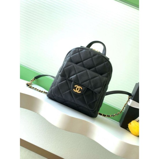 Replica Zaino Chanel 25K Pelle di vitello granata AS5793 Nero Imitazioni Replica Zaino Chanel 25K Pelle di vitello granata AS5793 Nero