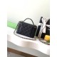 Replica Borsa a tracolla Chanel 25C Vanity con catena AP4404 Nero Imitazioni Replica Borsa a tracolla Chanel 25C Vanity con catena AP4404 Nero