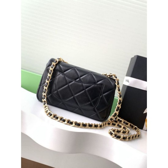 Replica Borsa 1:1 a tracolla Chanel Matelasse Coco AS4595 Nero Imitazioni Replica Borsa 1:1 a tracolla Chanel Matelasse Coco AS4595 Nero