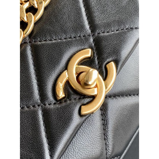Replica Borsa 1:1 a tracolla Chanel Matelasse Coco AS4595 Nero Imitazioni Replica Borsa 1:1 a tracolla Chanel Matelasse Coco AS4595 Nero