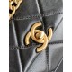 Replica Borsa 1:1 a tracolla Chanel Matelasse Coco AS4595 Nero Imitazioni Replica Borsa 1:1 a tracolla Chanel Matelasse Coco AS4595 Nero