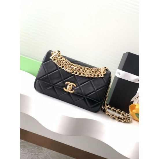 Replica Borsa 1:1 a tracolla Chanel Matelasse Coco AS4595 Nero Imitazioni Replica Borsa 1:1 a tracolla Chanel Matelasse Coco AS4595 Nero