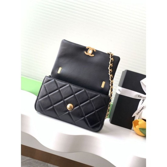 Replica Borsa 1:1 a tracolla Chanel Matelasse Coco AS4595 Nero Imitazioni Replica Borsa 1:1 a tracolla Chanel Matelasse Coco AS4595 Nero