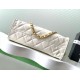 Replica Borse  tote Chanel grande con tracolla a catena AS5303 Bianco