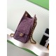 Replica Borse tote Chanel grande con tracolla a catena AS5303 Scamosciato Viola Imitazioni Replica Borse tote Chanel grande con tracolla a catena AS5303 Scamosciato Viola