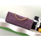Replica Borse tote Chanel grande con tracolla a catena AS5303 Scamosciato Viola Imitazioni Replica Borse tote Chanel grande con tracolla a catena AS5303 Scamosciato Viola