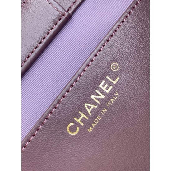 Replica Borse tote Chanel grande con tracolla a catena AS5303 Scamosciato Viola Imitazioni Replica Borse tote Chanel grande con tracolla a catena AS5303 Scamosciato Viola