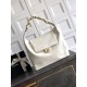 Replica Borsa hobo Chanel Maxi AS5839 Pelle di vitello bianca