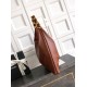 Replica Borsa hobo Chanel AS5838 Pelle di vitello marrone Imitazioni Replica Borsa hobo Chanel AS5838 Pelle di vitello marrone