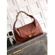 Replica Borsa hobo Chanel AS5838 Pelle di vitello marrone Imitazioni Replica Borsa hobo Chanel AS5838 Pelle di vitello marrone