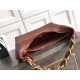 Replica Borsa Hobo Chanel Piccola AS5837 Pelle di Vitello Marrone Imitazioni Replica Borsa Hobo Chanel Piccola AS5837 Pelle di Vitello Marrone