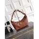 Replica Borsa Hobo Chanel Piccola AS5837 Pelle di Vitello Marrone Imitazioni Replica Borsa Hobo Chanel Piccola AS5837 Pelle di Vitello Marrone