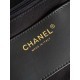 Replica Borsa Shopping Chanel AS5740 Pelle di Agnello Nera Imitazioni Replica Borsa Shopping Chanel AS5740 Pelle di Agnello Nera