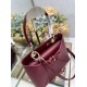 Replica borsa tote Dior CD 26SS fiocco bordeaux Imitazioni Replica borsa tote Dior CD 26SS fiocco bordeaux