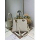 Replica borse griffate tote Dior CD 26SS con fiocco bianca Imitazioni Replica borse griffate tote Dior CD 26SS con fiocco bianca