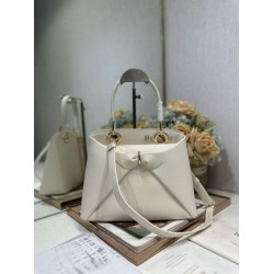Borse tote Dior CD 26SS con fiocco bianca