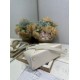 Replica borse griffate tote Dior CD 26SS con fiocco bianca Imitazioni Replica borse griffate tote Dior CD 26SS con fiocco bianca