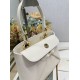 Replica borse griffate tote Dior CD 26SS con fiocco bianca Imitazioni Replica borse griffate tote Dior CD 26SS con fiocco bianca