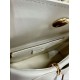 Replica borse griffate tote Dior CD 26SS con fiocco bianca Imitazioni Replica borse griffate tote Dior CD 26SS con fiocco bianca