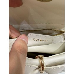 Borse tote Dior CD 26SS con fiocco bianca Borse tote Dior CD 26SS con fiocco bianca