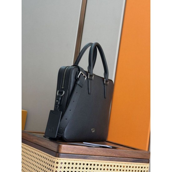 Replica Borsa tote Dior CD Icon Uomo con cerniera nera