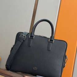 Replica Borsa tote Dior CD Icon Uomo con cerniera nera