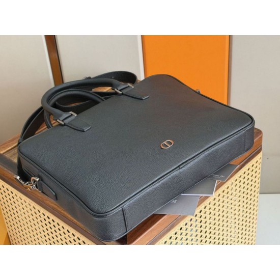 Replica Borsa tote Dior CD Icon Uomo con cerniera nera