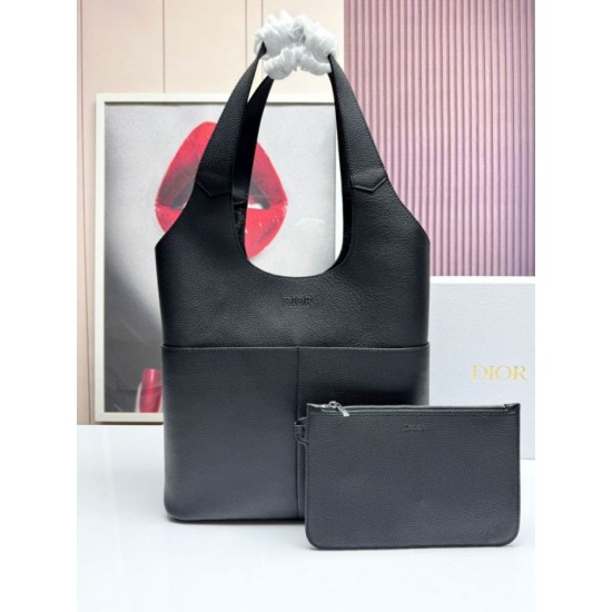 Replica borsa tote Dior Privé Icons Uomo nera in pelle di vitello Imitazioni Replica borsa tote Dior Privé Icons Uomo nera in pelle di vitello