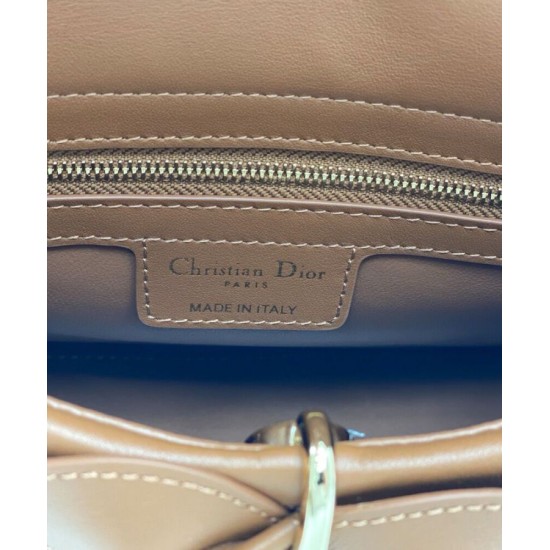 Replica Dior CD 26SS Borse Imitazioni tote con fiocco color caffè Imitazioni Replica Dior CD 26SS Borse Imitazioni tote con fiocco color caffè