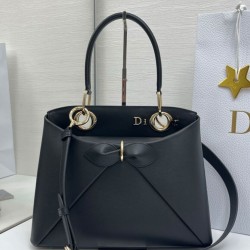Replica Borse  Alta Qualità tote Dior CD 26SS con fiocco Nero