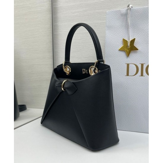 Replica Borse Alta Qualità tote Dior CD 26SS con fiocco Nero Imitazioni Replica Borse Alta Qualità tote Dior CD 26SS con fiocco Nero