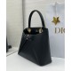 Replica Borse Alta Qualità tote Dior CD 26SS con fiocco Nero Imitazioni Replica Borse Alta Qualità tote Dior CD 26SS con fiocco Nero