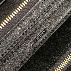 Replica borse griffate tote a spalla media Luggage Celine morbida pelle di agnello lucida nera Imitazioni Replica borse griffate tote a spalla media Luggage Celine morbida pelle di agnello lucida nera