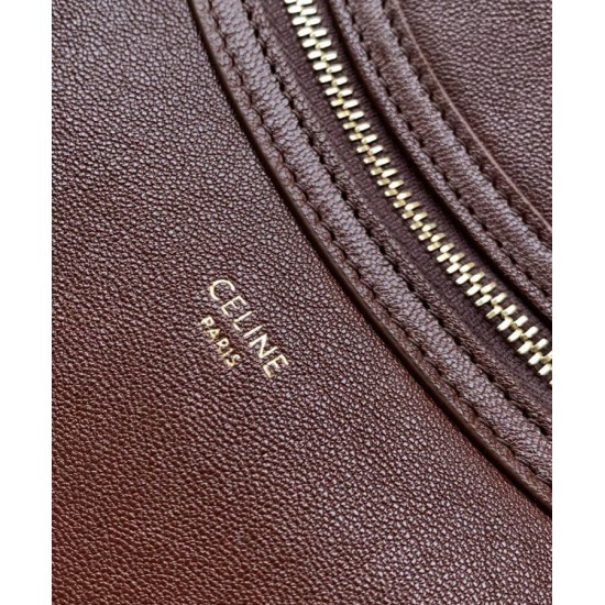 Replica Borsa tote a spalla media Luggage Celine morbida pelle di agnello lucida malva Imitazioni Replica Borsa tote a spalla media Luggage Celine morbida pelle di agnello lucida malva