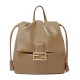 Replica Zaino con coulisse da donna Fendi Cappuccino Vintage Albicocca Imitazioni Replica Zaino con coulisse da donna Fendi Cappuccino Vintage Albicocca