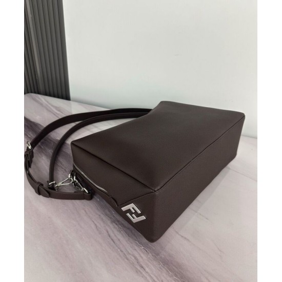 Replica Borsa a tracolla Fendi Lui Media/Grande 7VA667 Caffè Imitazioni Replica Borsa a tracolla Fendi Lui Media/Grande 7VA667 Caffè
