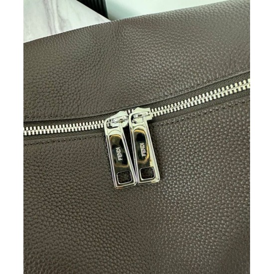 Replica Borsa a tracolla Fendi Lui Media/Grande 7VA667 Caffè Imitazioni Replica Borsa a tracolla Fendi Lui Media/Grande 7VA667 Caffè