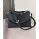Replica Borsa a tracolla Fendi Lui Media/Grande 7VA667 Nero